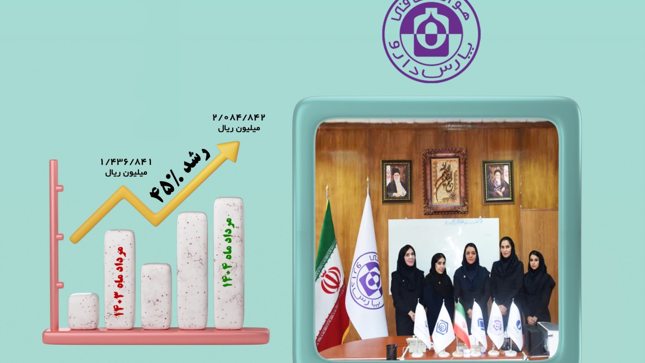 درصد رشد مرداد